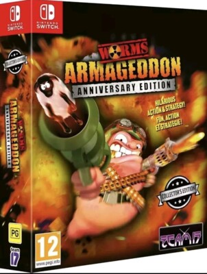 Worms Armageddon Anniversary Collector's Edition - Nintendo Switch *Blitzversand