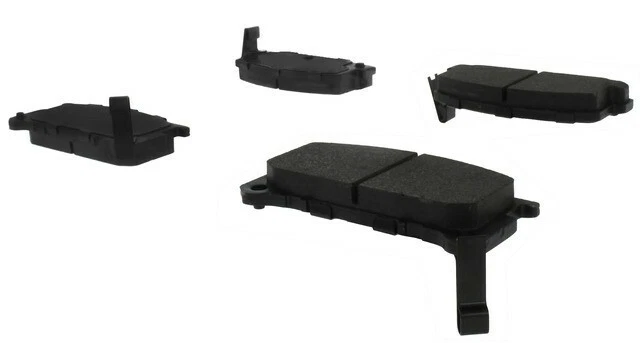 JUEGO PASTILLAS FRENO DELANTERAS SEMIMETÁLICAS IZQUIERDA Y DERECHA PARA 1980-1982 SUBARU GLF Foto 2 de 4