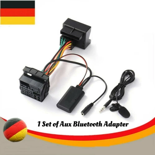 Bluetooth Aux-In Audio Kabelbaum Adapter Für Ford 5000 6000 CD Sony C214 Radio - Zdjęcie 2 z 11
