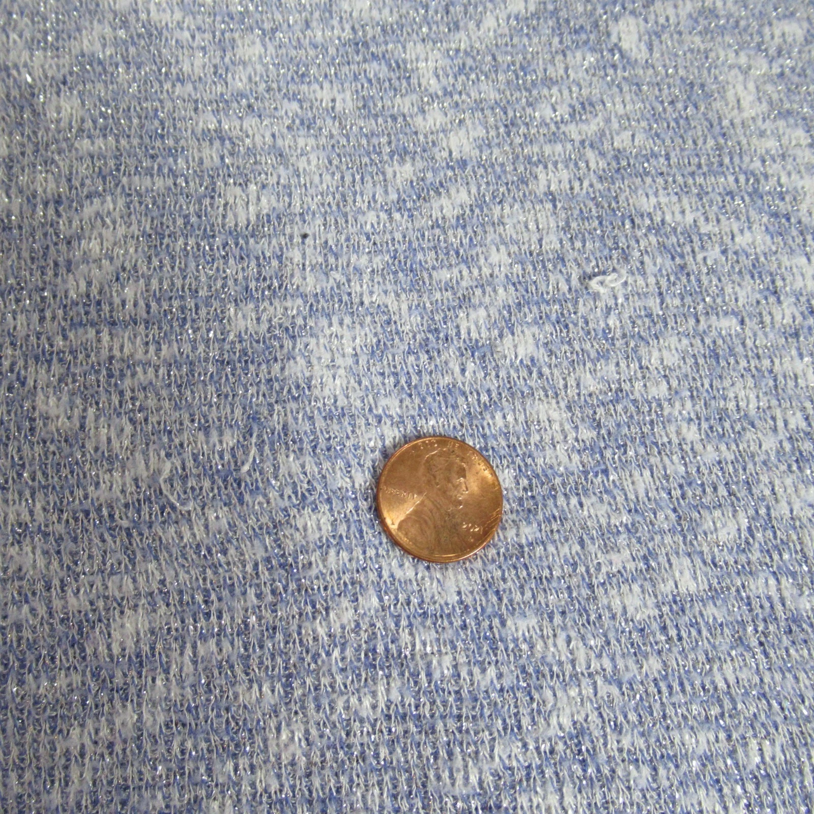 VETEMENTS Circo Felpa con Cappuccio Bambina Taglia Media 7 8 Blu Maglia Pullover Sottile Manica Lunga