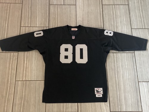 MAGLIA JERRY RICE OAKLAND RAIDERS THROWBACK AUTOGRAFATA MITCHELL & NESS TAGLIA 52 - Foto 2 di 5