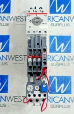 ABB Motor Starter AL16-30-10 Contactor MO325 12.5A Breaker  TA25DU  24V Coil CE5