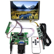 HD VGA 2AV LCD Driver Board VS With 7" 1280x800 N070ICG LD1 LCD Touch Screen