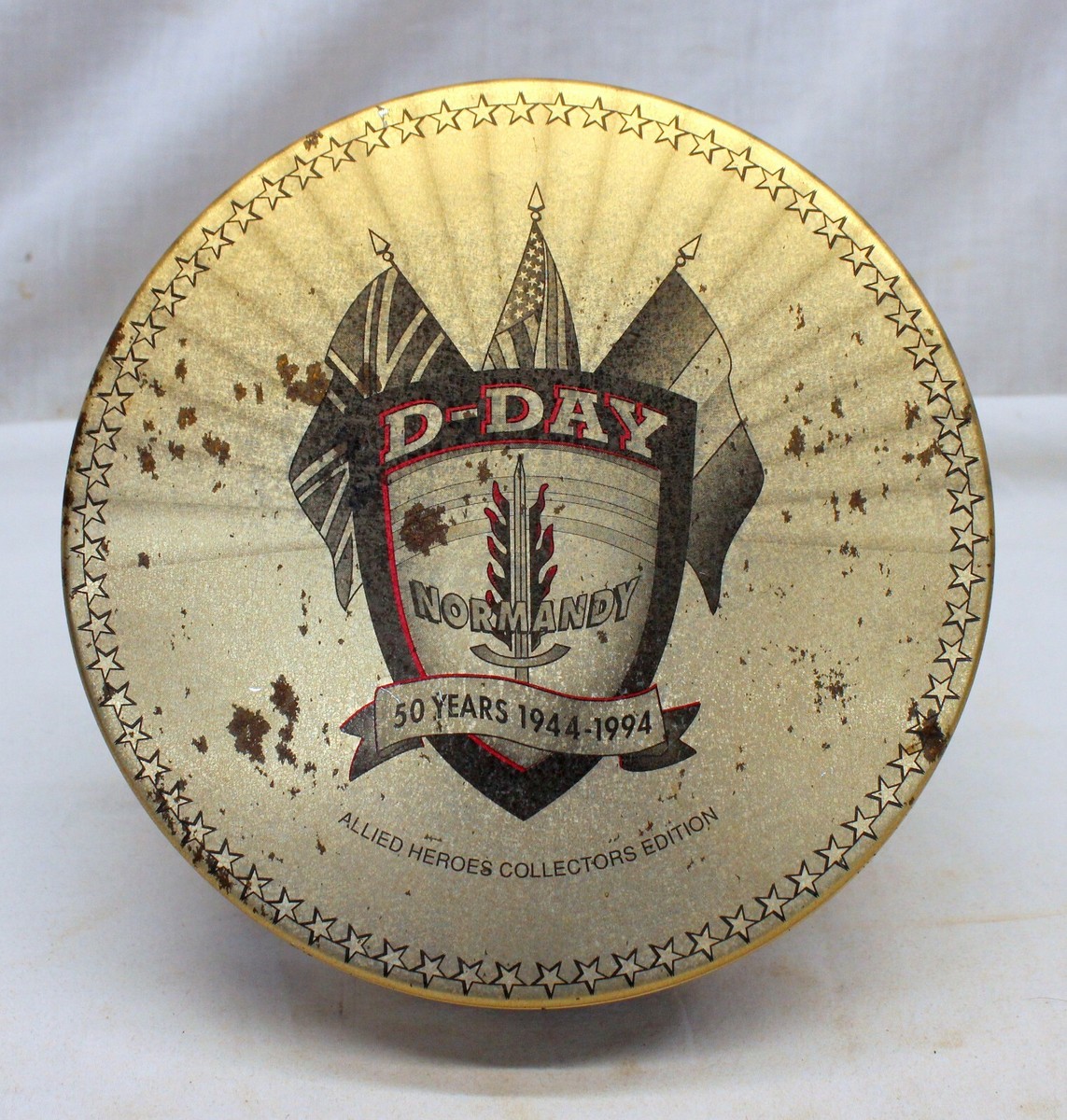 💥Zippo D-Day 50 Years 1944-1994 Allied Heroes Collector Edition