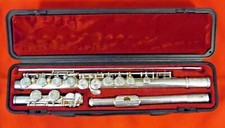 Flute, Yamaha 311, Silverhead 925, 67 cm, in original case,