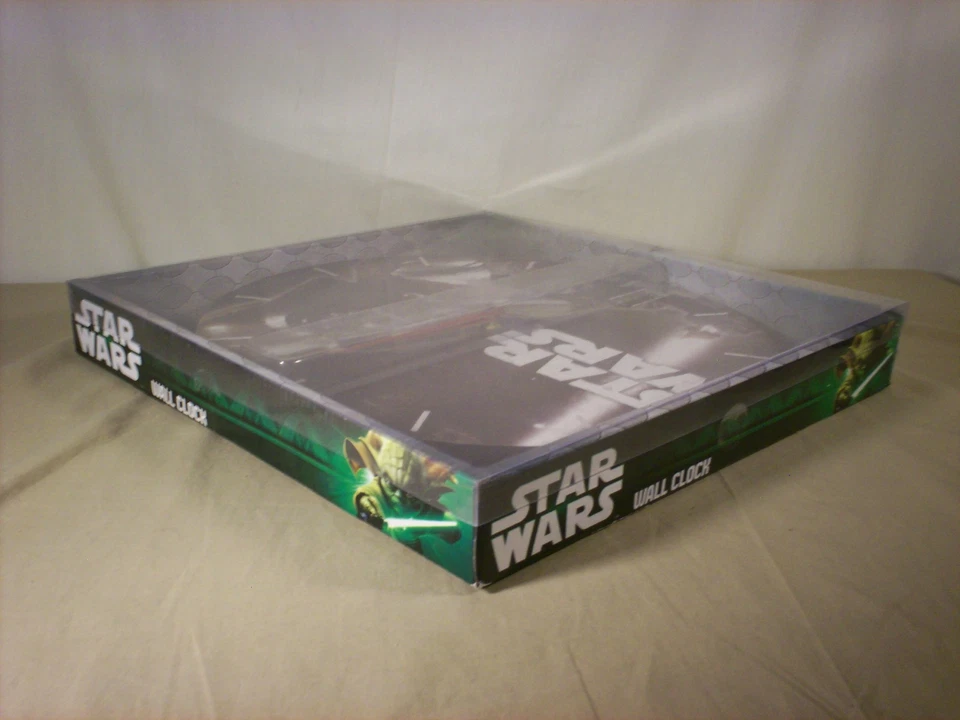 STAR WARS Darth Vader Wall Clock 13.5" Authentic In Box-Man Cave Decor - Image 4 of 4