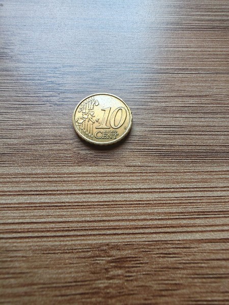 Moneda 10 céntimos venus 2002