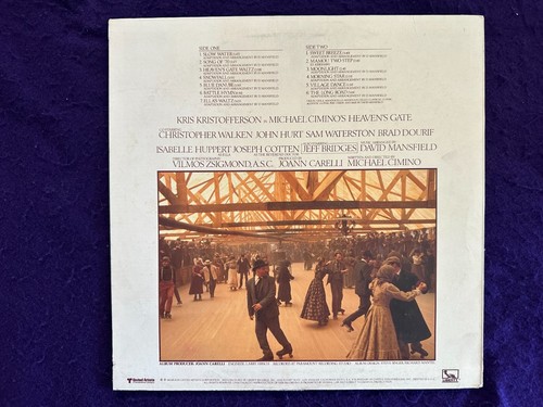 DAVID MANSFIELD Heaven's Gate OST Soundtrack LP '80 LIBERTY Folk Tested EX+ - Picture 6 of 6