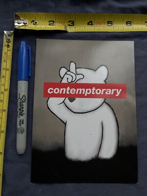 2010 Luke Chueh Loser poster contemporary art print book dark 