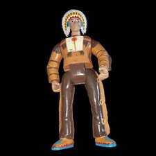 1991 Legends of the Wild West GERONIMO INDIAN CHIEF Action Figure 5" Imperial J