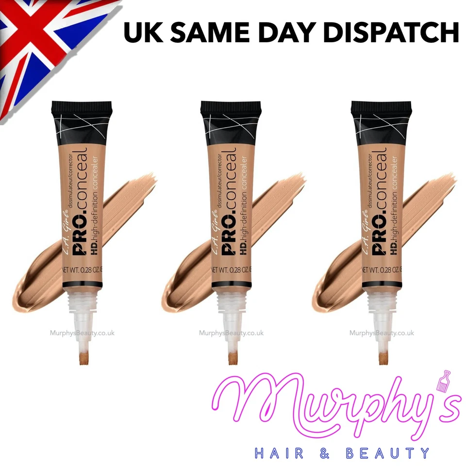 LA Girl | Pro Conceal HD Concealer (GC977 Warm Sand) (3 PACK) - Image 1 of 1