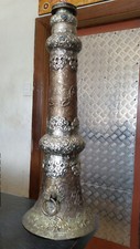 amazing antique himalayan copper brass crafted trumpet horn works sounds awesome