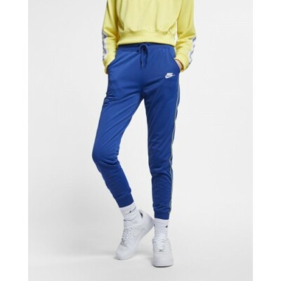 blue and yellow nike tracksuit womens