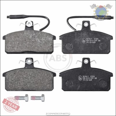 Bremsbelagsatz Abs Vorderachse für AUTOBIANCHI PRIMULA A FIAT FIORINO RITMO 85 P