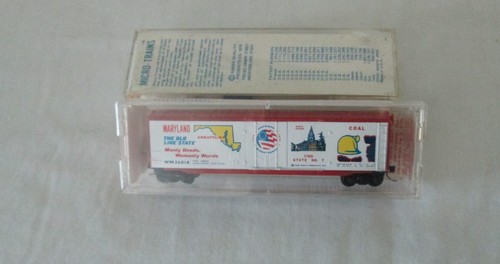 Coche de caja, escala N, 50', Maryland Bicentenario Microtrenes 38060 | Zustand: Used
