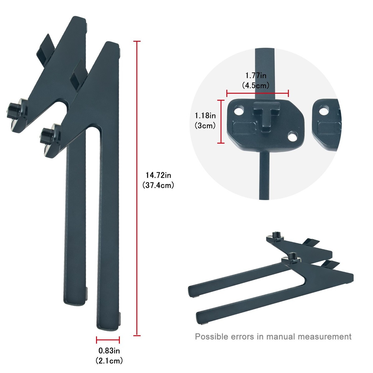 TV Base Stand for Hisense 75U7H TV Legs with Screws, TV Stand Leg TV Base Stand for Hisense 75U7H TV Legs with Screws, TV Stand Leg