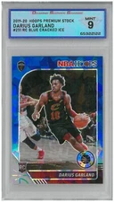 2019-20 Hoops Premium Stock DARIUS GARLAND #251 Blue Cracked Ice RC💎 DSG 9 Mint