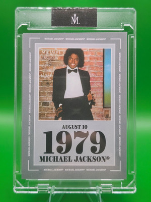 #1/1979 Michael Jackson Keepsake Album Collection Card - Vegas Con