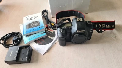 Canon EOS 5D Mark II camera body (shutter count 67k), sold AS-IS - Bild 1 von 4