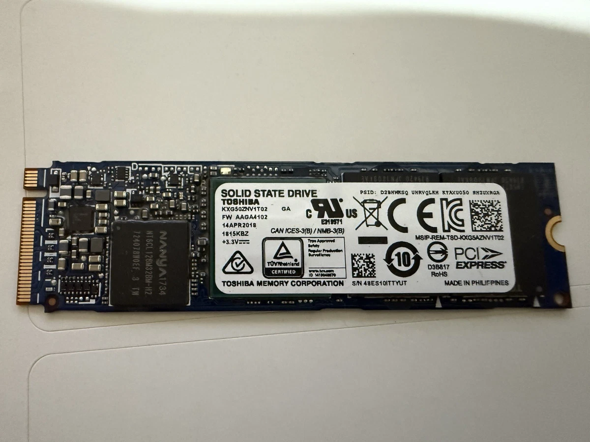 Toshiba M.2 Interface 1 TB Solid State Drives for sale | eBay