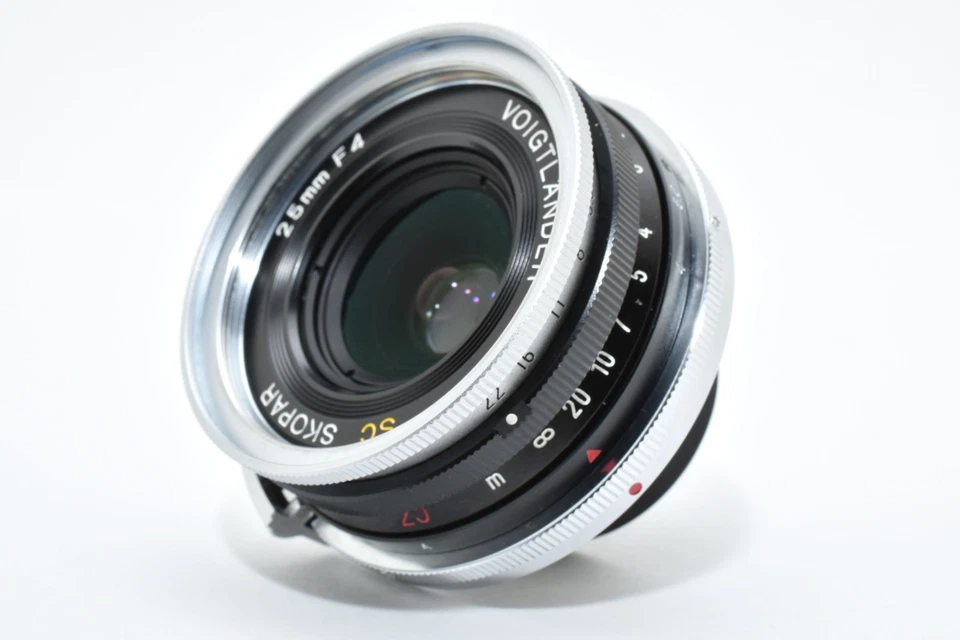 [Almost Unused w/ Finder] Voigtlander SC Skopar 25mm f4 Lens Nikon S JAPAN #2428 - Image 2 of 4