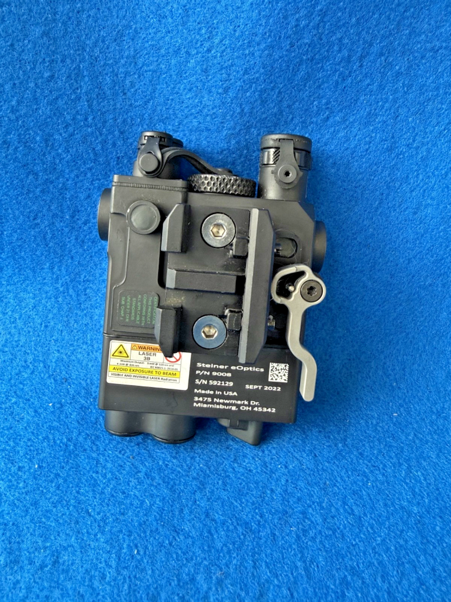 Steiner DBAL-A3 Dual Beam Laser GN IR, #9008 & LEAF sight PEQ NGAL