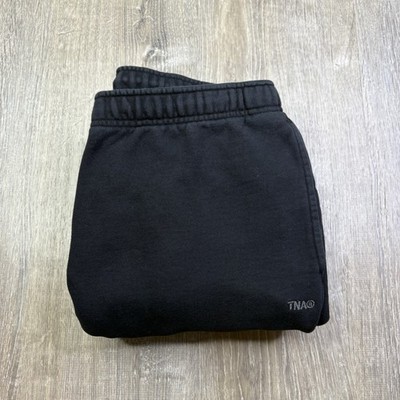 Aritzia TNA Women s Black Cargo Sweatpants Women s Size L Large