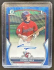 2023 Bowman Draft Cooper Ingle Chrome Auto Blue Wave Refractor 1st #/150
