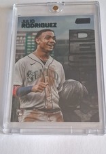 2022 Topps Stadium Club - Dynasty and Destiny Julio Rodriguez #7B Black /99 (RC)