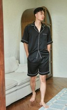 Men's Satin Silk Pyjama Set