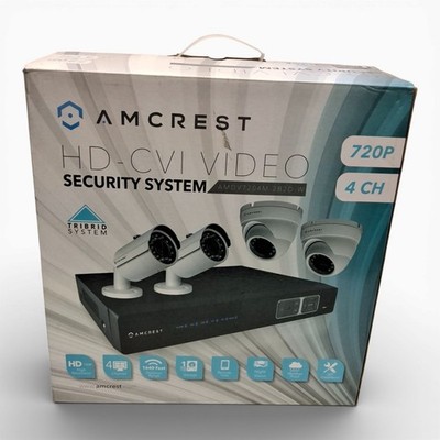 Amcrest AMDV7204M-2B2D-W 4 Channel 720p HDCVI Tribrid DVR Security System