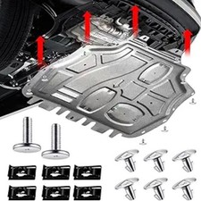 14PCS Engine Splash Shield Hardware Kit, Lower Cover Pin Screws-14PCS