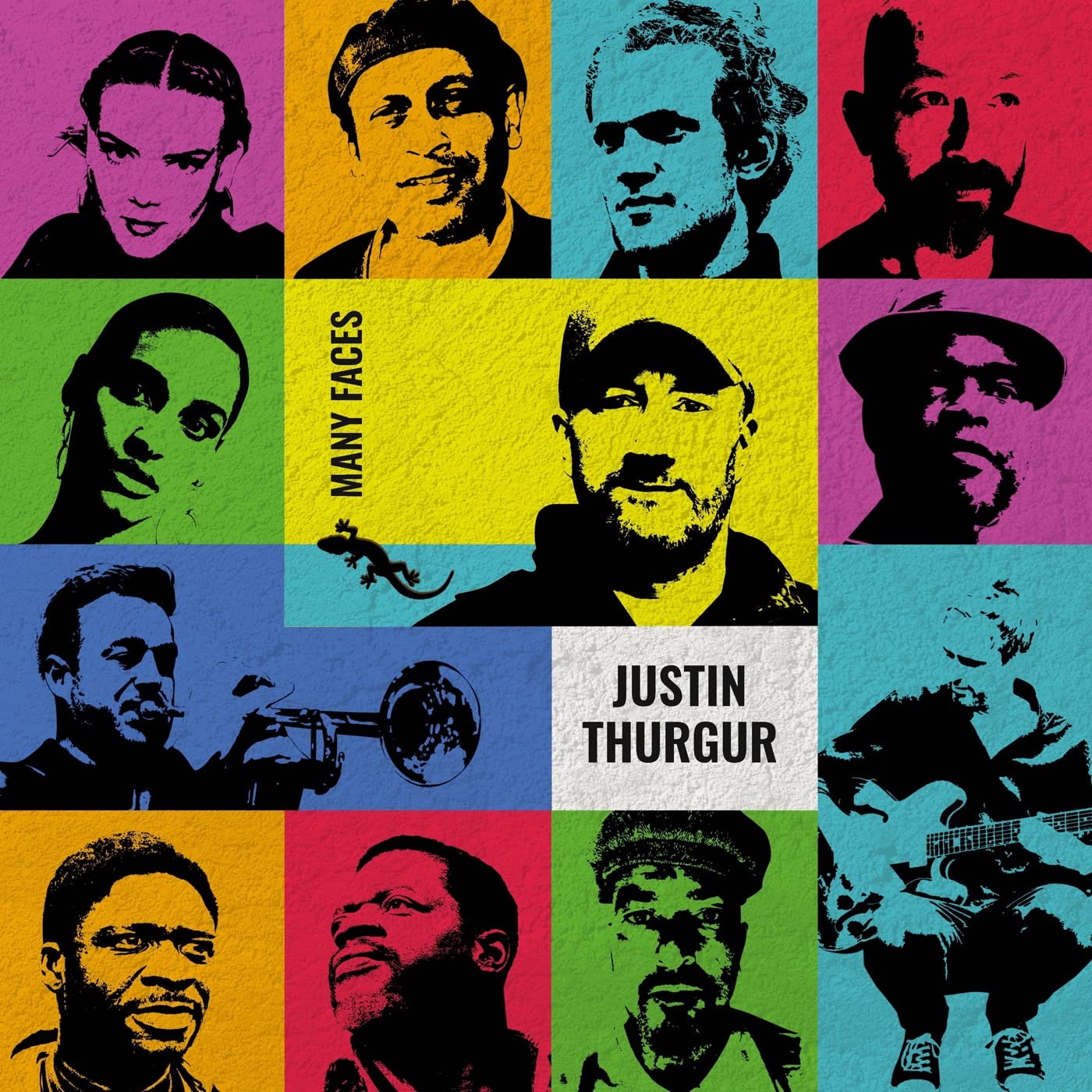 Justin Thurgur Many Faces LP Vinyl FWLP009 NEW