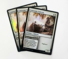 Magic The Gathering MTG: 3x Lonesome Unicorn - Creature Foil (ELD) Common 021