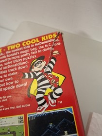 McDonaldLand Nintendo Nes gioco in scatola completo di custodia poli e manuale testato 