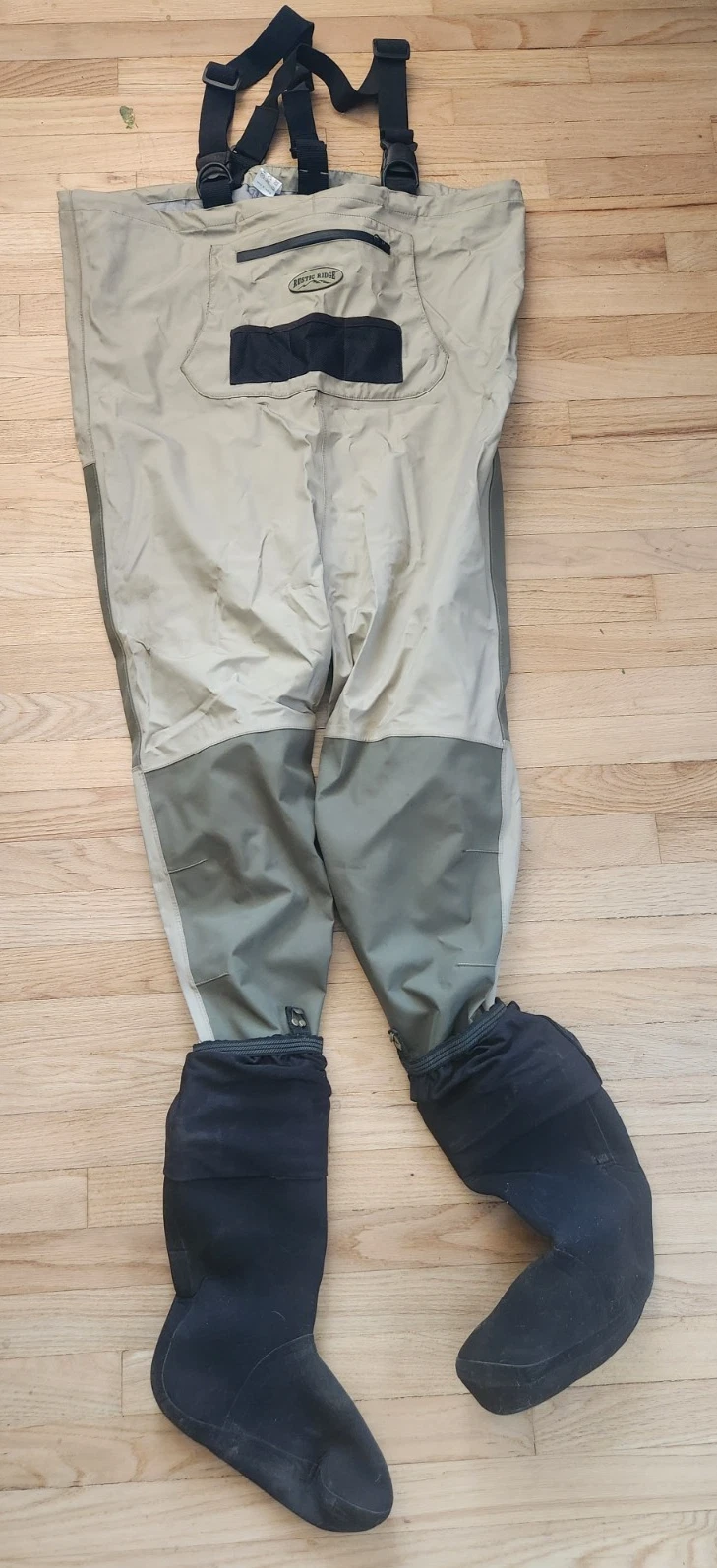 Rustic Ridge Chest Men's LX Breathable Stocking Foot Fishing Waders Size M