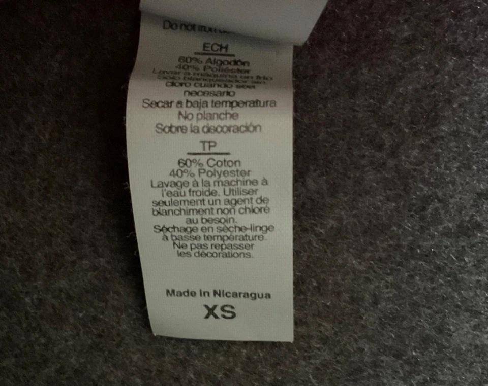 Sudadera con capucha Ifit 2022 de Next Level Apparel XS negra algodón/poliéster Foto 3 de 4