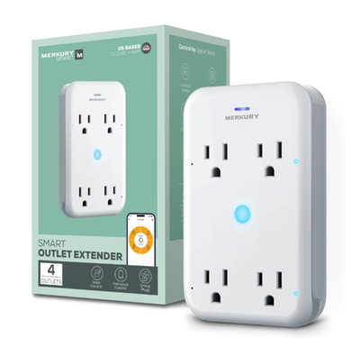 #ad Merkury Innovations Smart Wall Extender Wi Fi Works with Alexa and Google $16.99