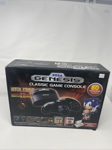 SEGA GENESIS Classic Mini Game Console w/ 80 Built-In Games Wireless AtGames