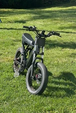 MODDED Ridstar q20 ebike (upgraded throttle, pedals, and brakes) + ODI plate.
