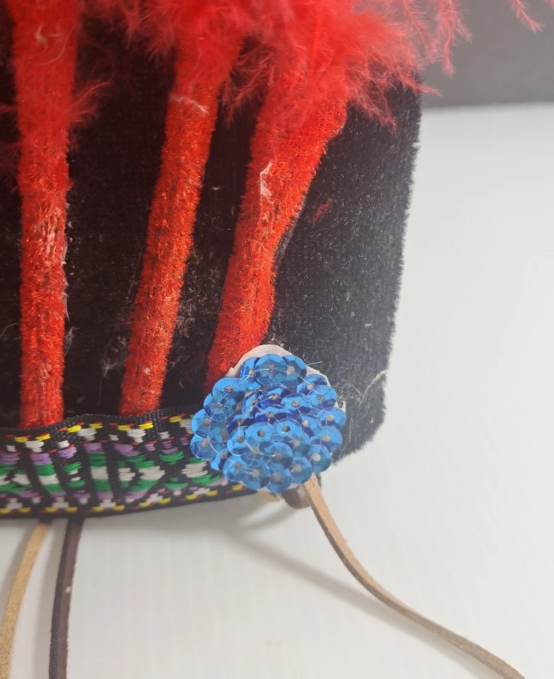 Disfraz de tocado nativo americano de Halloween utilería Foto 2 de 4