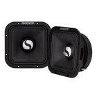 Kicker 49ST7MR8 7" Street Series Square Midrange 8 Ohm Speakers - Pair