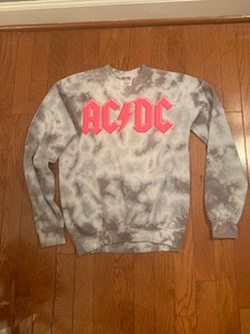 ac dc tie dye sweatshirt