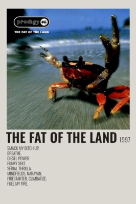 Prodigy Fat Of The Land A4 Album Print Wall Art Home Decor.