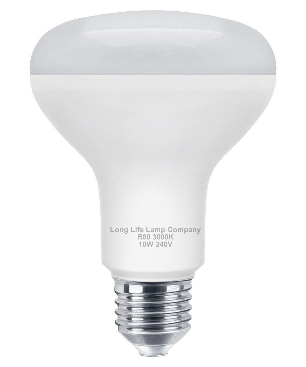 R80 LED 10W E27 Replacement for Reflector R80 Light Bulb warm white 900 Lumens