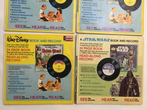 Vintage Disney Storyteller Read Along Lot BOOKS ONLY 6 Titles NO TAPES - Picture 8 of 8
