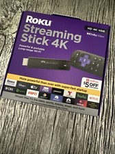 Roku Streaming Stick 4K  Streaming Device 4K/HDR/Dolby Vision with Voice Remote