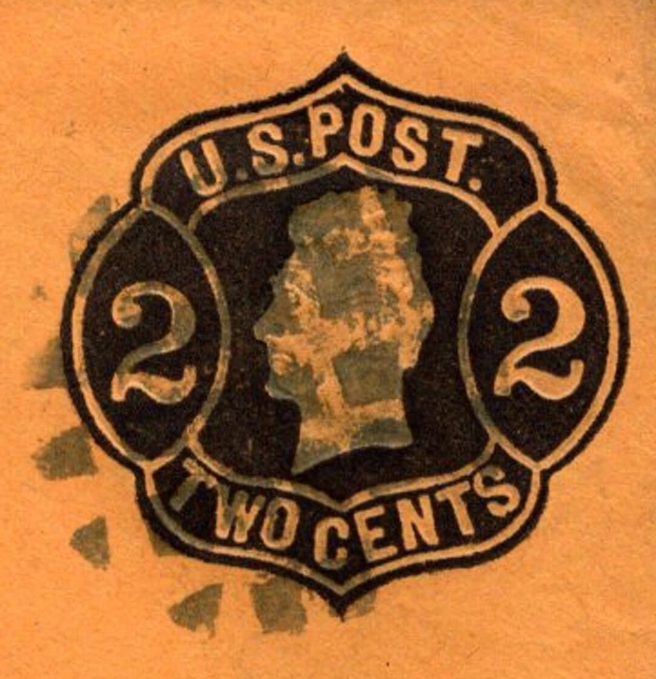 Andrew Jackson PSE On Orange Fancy Cancel 1c1863 to Fayetteville NC 4d - Image 3 of 3