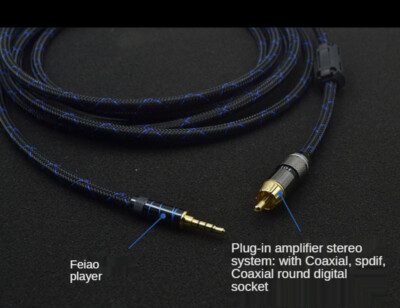 HIFI Mini Jack Cavo Audio Da 3.5mm A RCA Per Telefono Cellulare Cuffie Latop TV Amplificatore DVD Soundbox Cavo Placcato Argento - Foto 13