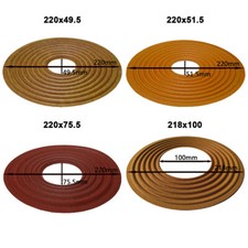 220x49.5/220x51.5/220x75.5/218x100mm Speaker Spider Damper Woofer Repair Parts